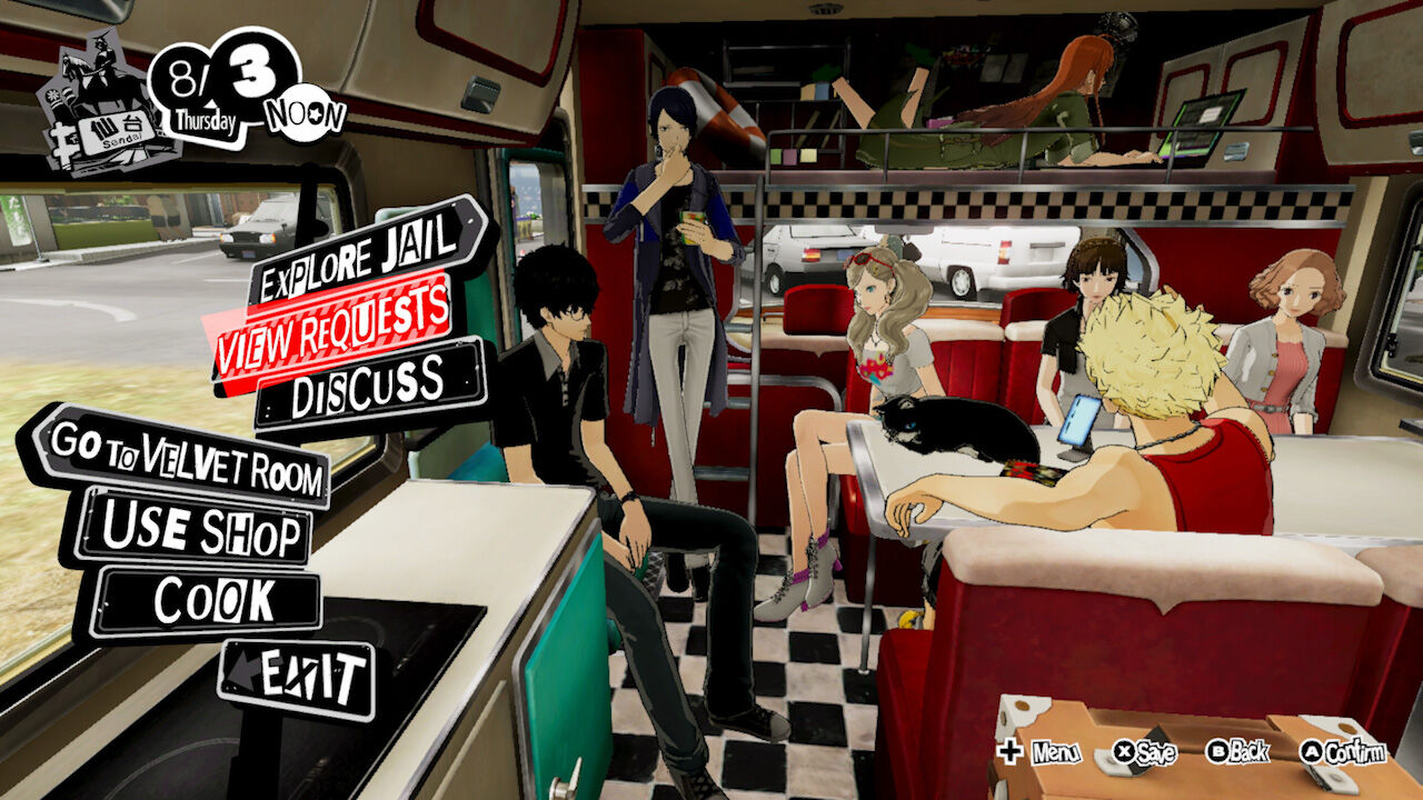 Persona 5 Strikers Screenshot 2